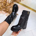 LOCKY BOOT CS035 - BLACK