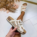 GLAM GESP SLIPPER LS-378 - BEIGE
