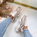 STYLE SNEAKER BS2232 - LEOPARD