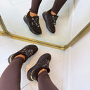 GUESS TEDDY SNEAKER FLFFA2LEA12 - BROWN