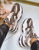 CHUNKY SNEAKER A88-229 - BROWN