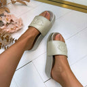 LIU JO MYKONOS 01 SLIPPER BA6077 EX028 - LIGHT GOLD