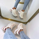 NICKY SNEAKER BS2228/2238 - WHITE/PINK