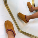 REAL LEATHER PANTOFFEL 2521 - CAMEL