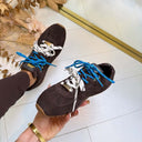STEVE MADDEN ASIEL SNEAKER 5159 - CHO BRN SD
