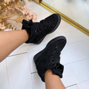 ISA WEDGE BOOT 26012 - BLACK