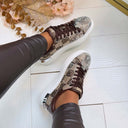 STEVE MADDEN SNEAKER GLIDER-SMR 5266 - BRAUN