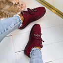 GUESS LOGO SNEAKER FLFJARFAL12 - WINE