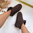 REAL LEATHER UGIE BOOT 2520 - BROWN