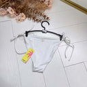 **LAATSTE MAAT XL** GUESS TRIANGLE BIKINI BOTTOM E5GO17KC692 - G011 WHITE