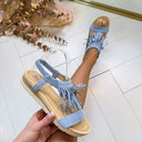 FRINGE KRAALTJES SANDAAL AM-322