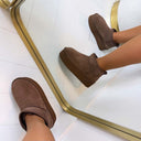 LEATHER UGIE BOOT 6391 - BROWN