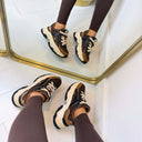 BUFFALO JUMP ONE SNEAKER 18370 - LEO/BLACK