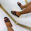 DINA SLIPPER LS-389 - BROWN