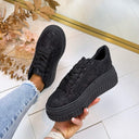 SPARK LACE SNEAKER PC309 - BLACK