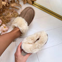 LAZY PANTOFFEL X26-PL - KHAKI