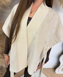 GUESS PONCHO AW5661POL03 - BNN BEIGE