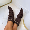 BETTY SLEEVE LAARS *DES8596* - BROWN/SUE