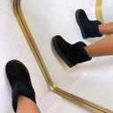 FLUFFY UGIE BOOT 8-510 - BLACK