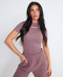 UNIQUE THE LABEL ROBYN SHORTSLEEVE MUSHROOM