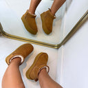 LEATHER UGIE BOOT 6391 - CAMEL