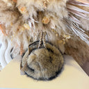 BRAID FLUFFY BAG ER171 - TAUPE