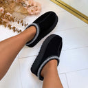 REAL LEATHER PANTOFFEL 2522 - BLACK