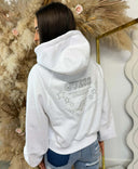 GUESS HOODED KRYSTAL SWEATER W6RQ11KB681