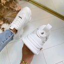 STEVE MADDEN POSSESSION-E SNEAKER 0033 - WHITE