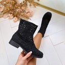 WOVEN BOOT XJ-1000 - BLACK