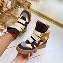 ISA WEDGE BOOT 26012 - BEIGE