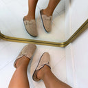 LAYLA SUEDINE INSTAPPER L-51 - KHAKI