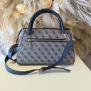 GUESS NOELLE II LUXURY SATCHEL BAG BS967207 - MIDNIGHT LOGO