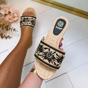 WENDY SLIPPER CD-384 – BLACK