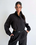 UNIQUE THE LABEL GIGI JACKET DEEP BLACK