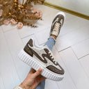 GLAMOUR SNEAKER LX-352 - BROWN