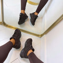 GUESS SUEDINE SNEAKER FLFCOLSUE12 - BROWN