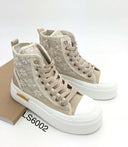 HIGH SNEAKER LS6002 - BEIGE