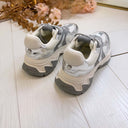 STEVE MADDEN AMPLE SNEAKER 9804 - SILVER/WHT