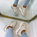GUESS SPRING LOGO SNEAKER FLPVN5FAL12