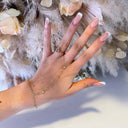 SPARKLING HAND CHAIN 0055 - GOLD