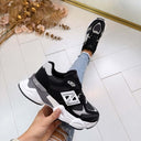 NANA SNEAKER B-906 - BLACK/D.GREY