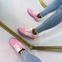 PRETTY SNEAKER LS-699 - PINK