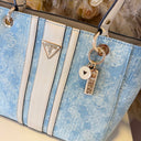 GUESS NOELLE II TOTE BAG DL967225 - DENIM/LOGO