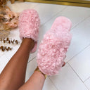 FLUFFY PANTOFFEL 5833-21 - SKIN PINK