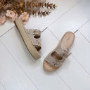 **LAATSTE MAAT 41** WAVE SLIPPER 3883 - KHAKI