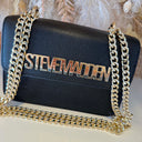 STEVE MADDEN BSTAKES-2 BAG 1826 - BLACK/GOLD