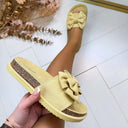 DUBBELE STRIK SLIPPER 3890 - YELLOW