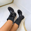 **ACTIE** GESPJES LAARS RXJ-297 - NOIR