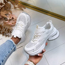 SPARKLE SNEAKER BK-2506 - WEISS